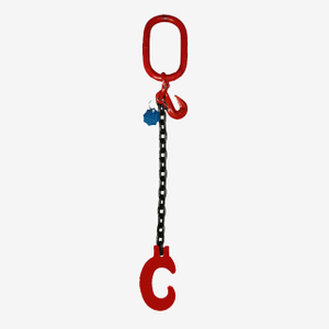 1 Leg Lifting Chain Sling with Clevis C hook - G80