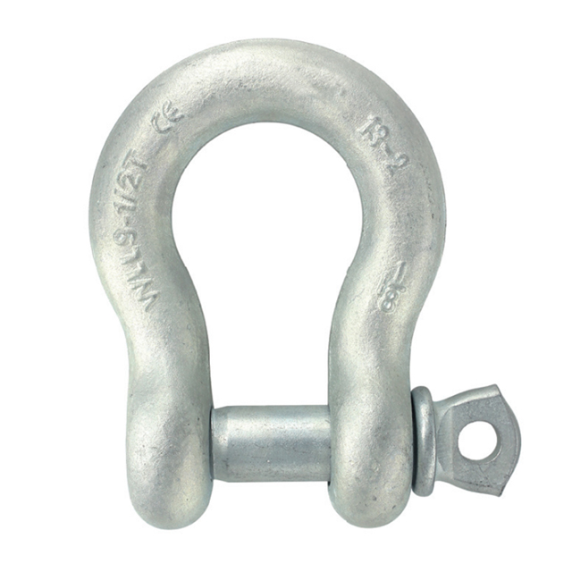 S6 High Strength Screw Pin Bow Shackle Chain Rigging 
