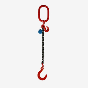1 Leg Lifting Chain Sling with Foundry Hook - G80